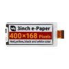 4-kolorowy wyświetlacz e-Paper E-Ink 3" 400x168 (G) - Waveshare 22506