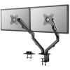 Neomounts FPMA-D650DBLACK Monitor desk mount 17"-27" Black Tiltable Swivel