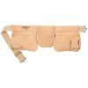 Kuny's AP1300 AP-1300 Carpenter's Apron 5 Pocket Suede Leather