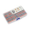 Zestaw kostek elektrycznych 2/3/4/5pin 32A/250V - pomarańczowe - 46szt. - justPi