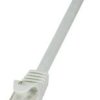 kabel LAN LogiLink CP1012U, 1 szt., RJ45, CAT 5e, U/UTP, 0.25 m, szary