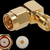 89955 Adapter SMA plug > RP-SMA jack