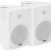 Omnitronic ALP-6A white Zestaw głośników PA 45 W 2 szt.