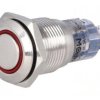 Przełącznik: wandaloodporny Poz: 2 SPDT 0,5A/220VAC 1A/24VDC LAS2-GQF-11ZE/R12V/S-FP
