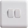 Deta Vimark VC1204 Light Switch 2-Gang 2-Way