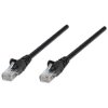 Intellinet 320764 Network Patch Cable, Cat5e, 3m, Black, CCA, U/UTP, PVC, RJ45,