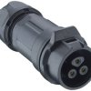 Lutronic 0261 02 Złącze okrągłe, 1 szt.