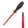 Wkrętak izolowany krzyż 80mm napięcie probiercze 1000V PZ 1