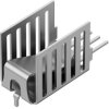 Clip-on heatsink, (L x W x H) 21 x 13 x 16 mm, 23.5 K/W, solderable surface, 10151073