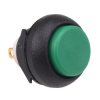 IBP3SAD300 Green Momentary Snap-In 12mm Push Button Switch SPST IP67 APEM