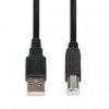 Kabel IBOX USB 2.0 A-B M/M 3M DRUKARKA IKU2D30 (USB 2.0 typu A M - USB 2.0 typu B M 3m kolor czarny)