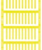 PA cable maker, inscribable, (W x H) 21 x 3.2 mm, max. bundle Ø 2.1 mm, yellow, 1918610000