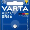 Bateria srebrowa SR66 / 377 1,55 V, do zegarków, Varta V377
