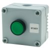 Hylec 1DE.01.06AG Single Stop/start Push Button 22mm Green