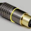 BKL Electronic 0212007 Złącze męskie DIN miniaturowe , złocony, 1 szt.