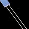 2534B2D-KHC-C 2x5mm LED rectangular, blue 600 mcd, 120°