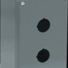 Obudowa kasety sterowniczej ABB 2-otworowa Szary IP66 Modular Metal