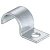 Clamp, max. bundle Ø 15 mm, steel, galvanized, (L x W x H) 16 x 14 x 13.5 mm, 1009184