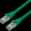 21453236 Patchkabel Cat.6a S/FTP (PiMF), grün, 7 m