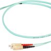 FO patch cable, SC duplex to SC duplex, 15 m, OM3, multimode 50/125 µm, O7413FT.15