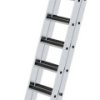 Drabina przedłużana ze stopniem MUNK Günzburger Steigtechnik 040670, Maksymalna wysokość robocza: 3.85 cm