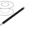 3053 Bk005 Przewód Na Rolce O Długości 30,5M Linka Cu, 300V Pvc Czarny 20 Awg