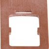 Płaska uszczelka, wersja B, serii 220 beżowy binder Zawartość: 1 szt.
