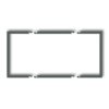 Ramka wypełniająca podwójna serii DECO grafitowy mat 28DRW-2