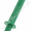 404-IEC-GN Sonda probiercza bezpieczna z gniazdem 4mm, L=115mm, zielona, ELECTRO-PJP, 404IECGN