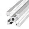 2020 Anodized Aluminum Profile - Silver White V-Groove - 1000mm