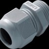Metric cable gland, 3 - 6.5 mm, M12