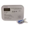 Czujnik tlenku węgla z przyciskiem TEST czujnik czadu z wyświetlaczem LCD VIRONE DC-3