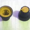 Potmeter knop Geel