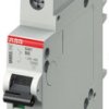 Wyłącznik nadprądowy MCB, Typ B, 1-biegunowy, 10A, 230V, 60V, na szynę DIN, ABB S401M-B10, S400M