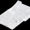 RJ45 modular plug, contacts 8, fitted 4