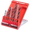 kwb 420400 9-piece Twist Drill set HSS Metal Carbide Wood Concrete