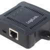POE005 Zasilacz PoE, 10/100/1000Mbps, half duplex, czarny