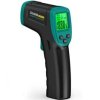 ERICKHILL ROOKCORE Bezdotykowy termometr na podczerwień Laserowa pistolet temperatura Regulowana emisyjność Szeroki zakres -50℃