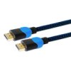 Kabel Savio Gcl-02 (Hdmi M - Hdmi M 1,8M Kolor Czarno-Niebieski)