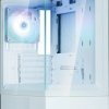 P10 White Zalman P10 PC housing, tempered glass, mATX