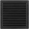 Kratka z siatką 170x170 średnica 125 grafit 02-257 /20 szt./