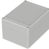 ABS enclosure, (L x W x H) 160 x 120 x 92 mm, light gray (RAL 7035), IP65, 63238200