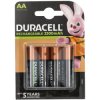 Duracell HR06 DX1500 Recharge Ultra NiMH AA Rechargeable Batteries 2500mAh x4