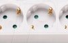 Socket strip, 4-way, 1.4 m, with switch, white