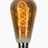 LED line PRIME żarówka LED E27 4W 1800K bardzo ciepła 210lm 220-240V FILAMENT ST64 RETRO EDISON VINTAGE ZŁOTA ŚCIEMNIALNA 5 lat