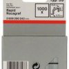 Zszywki z cienkiego drutu, typ 59, 10,6 x 0,72 x 12 mm, 1000 szt. Bosch Accessories 2609200242, N/A, Wymiary (D x S) 12