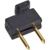 W & P Products 161-10-00-1 Shorting Jumper, 2.54mm Spacing, 2 Pins, 1 pc