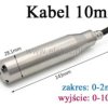 Sonda hydrostatyczna poziomu wody; 2m; kabel 10m