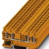 Through terminal block, spring balancer connection, 0.08-4.0 mm², 4 pole, 24 A, 8 kV, orange, 3037423