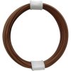 Donau 110-8 Elektronik 1-Wire 0.04 mm² Brown 10m Plastic Insulated